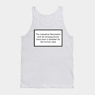 Industrial Society and It's Consequences Tank Top